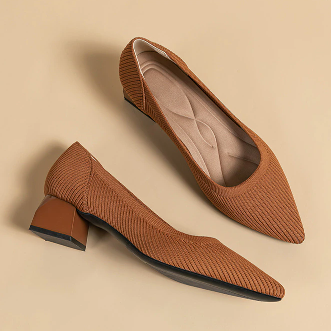 Scarpin Agnes Salto Bloco