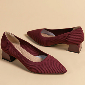 Scarpin Agnes Salto Bloco